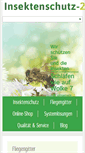 Mobile Screenshot of insektenschutz-24.de